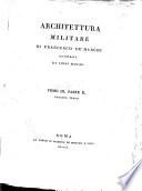 Architettura militare di Francesco de' Marchi