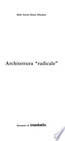 Architettura radicale