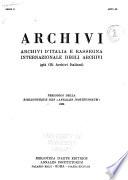 Archivi