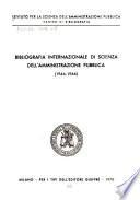 Archivio dell'Istituto per la scienza dell'amministrazione pubblica
