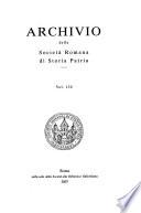 Archivio della Società romana di storia patria