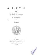 Archivio della Società romana di storia patria