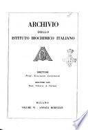 Archivio dello Istituto biochimico italiano