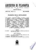 Archivio di filosofia