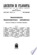 Archivio di filosofia