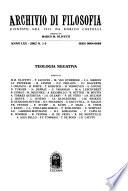 Archivio di filosofia