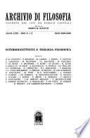 Archivio di filosofia