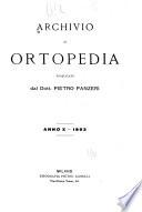 Archivio di ortopedia