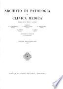 Archivio di patologia e clinica medica