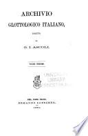 Archivio glottologico italiano