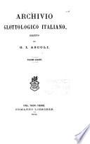 Archivio glottologico italiano