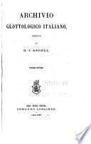 Archivio glottologico italiano