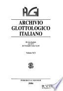 Archivio glottologico italiano