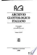 Archivio glottologico italiano