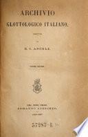 Archivio Glottologico italiano