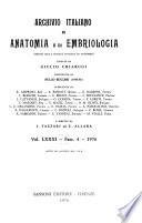 Archivio italiano di anatomia e di embriologia