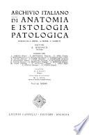 Archivio italiano di anatomia e istologia patologica