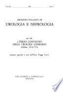 Archivio italiano di urologia e nefrologia