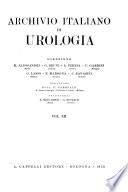 Archivio italiano di urologia e nefrologia