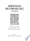 Archivio italiano per la storia della pietà