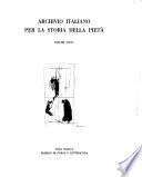 Archivio italiano per la storia della pietà