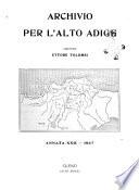 Archivio per l'Alto Adige con Ampezzo e Livinallongo