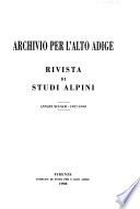 Archivio per l'Alto Adige