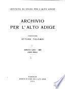 Archivio per l'Alto Adige