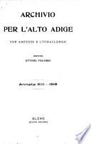 Archivio per l'Alto Adige