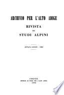 Archivio per l'Alto Adige