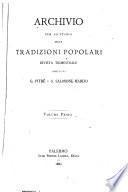 Archivio per lo studio delle tradizioni popolari
