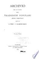 Archivio per lo studio delle tradizioni popolari