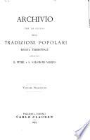 Archivio per lo studio delle tradizioni popolari