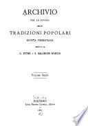 Archivio per lo studio delle tradizioni popolari