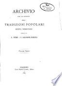 Archivio per lo studio delle tradizioni popolari