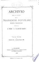 Archivio per lo studio delle tradizioni popolari