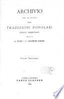 Archivio per lo studio delle tradizioni popolari