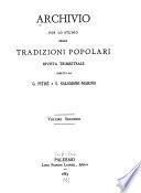 Archivio per lo studio delle tradizioni popolari