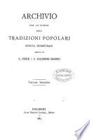 Archivio per lo studio delle tradizioni popolari