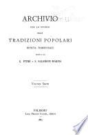 Archivio per lo studio delle tradizioni populari