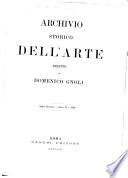 Archivio storico dell'arte