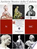 Archivio Storico della Calabria - Nuova Serie - Anno I. Numero 1