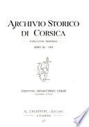 Archivio storico di Corsica