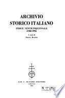 Archivio storico italiano