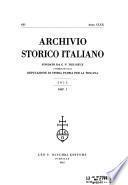 Archivio storico italiano