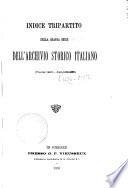 Archivio storico italiano