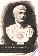 Archivio storico lombardo giornale della Società storica lombarda