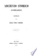 Archivio storico lombardo