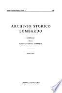 Archivio storico lombardo