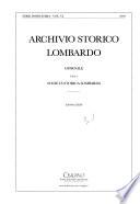 Archivio storico lombardo